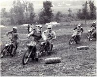 1975 at crash and burn in canal fulton ohio me getting the holeshot #179.jpg