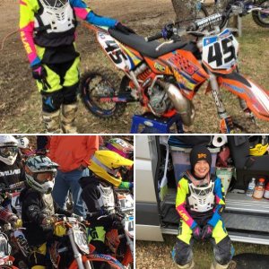 Mitchy and LL Qualifier Veterans MX